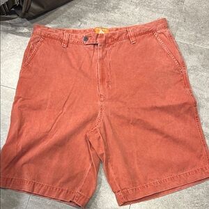 Tommy Bahama Pima Cotton Men's Casual Shorts in Rust Size 36